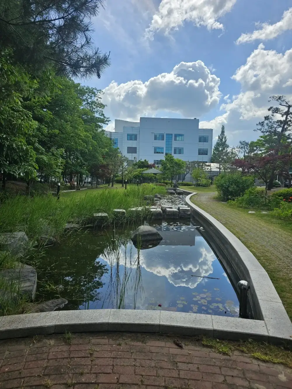 대전 정원 연못 보수